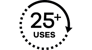 UP TO 25+ USES